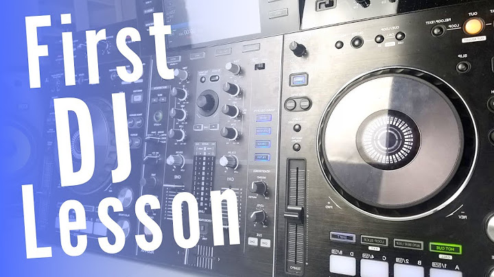 First 10 Minutes Pioneer XDJ-RX Beginner Tutorial (XDJ-RX2, XDJ-RR)