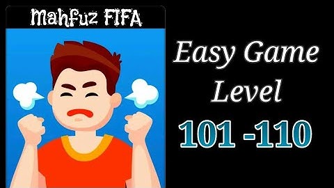 Easy Game level 101 -110 (Part: 11) Mahfuz FIFA