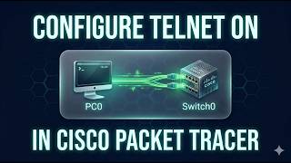Telnet Configuration in Cisco Packet Tracer | Step-by-Step Tutorial | Urdu/Hindi