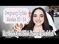 Pregnancy Update || Weeks 30-34 || New Doctor and Stitch Removal Date!