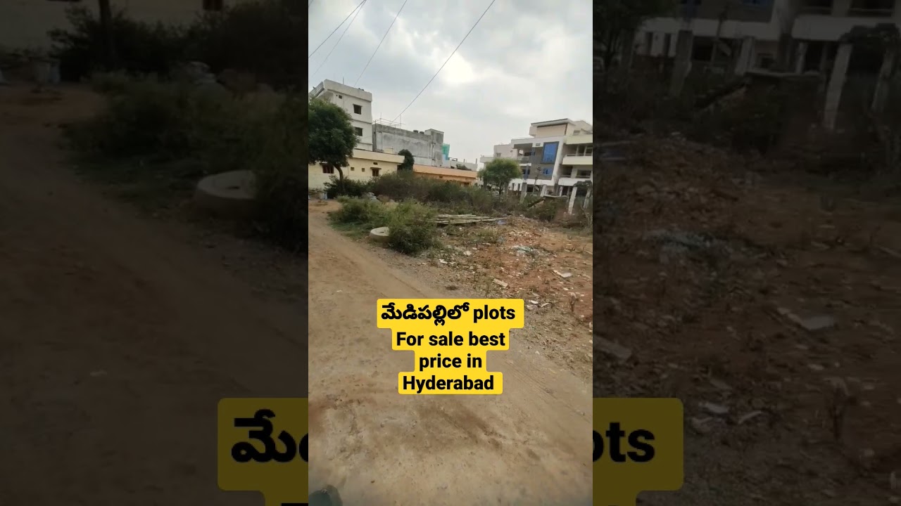 Hyderabad Uppal nearby plots for sale Medipally