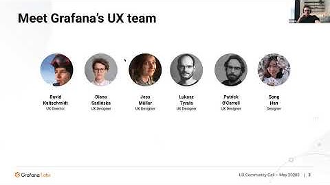 Grafana UX Community Call 2020-05-04