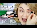 😂 ТЕСТИРУЮ ТЕНИ BENEFIT DUO SHADOW BLENDER!