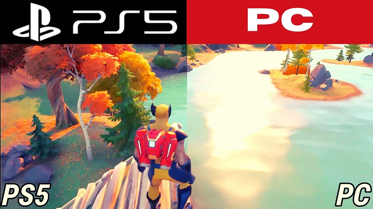Fortnite Ps5 Vs Pc Graphics Comparison And Fps Youtube