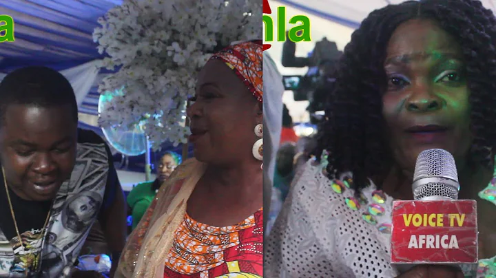 RONKE OSHODIOKE , BABA  T AND MADAM SAJE CELEBRATE WITH MC OLUOMO