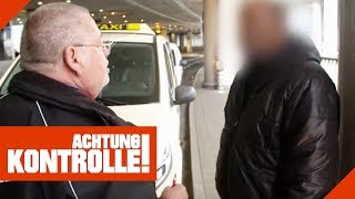 'Du mich auch!'  Taxikontrolleur trifft auf genervten Taxifahrer! | Achtung Kontrolle | Kabel Eins