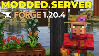 how to make a modded minecraft server (forge 1.20.4)