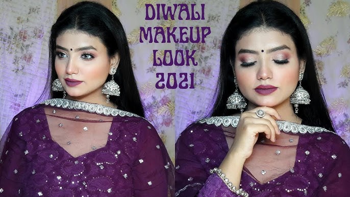 Makeup With Purple Dress Affordable