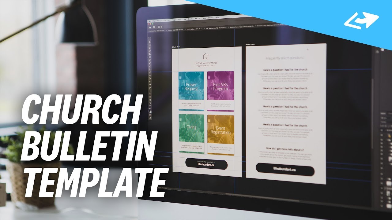 How To Design A Better Church Bulletin [FREE TEMPLATE]