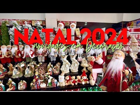 DECORAÇÕES DE NATAL 2024: Tour e Comprinhas de Natal #decoraçãodenatal #natal2024 #arvoredenatal