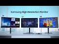 High Resolution Monitors: Innovative displays that power your performance | Samsung