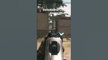 Definition of COD timing MW2