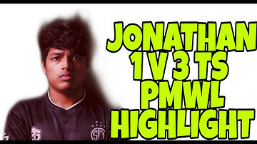 TSM 3 CHICKEN IN PMWL | HIGHLIGHT 1 v 3 TS | JONATHAN GAMING