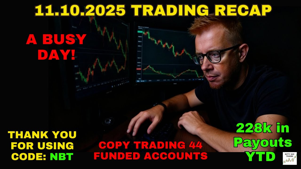 11.10.2025 ОБЗОР - НАСЫЩЕННЫЙ ДЕНЬ! - ТОРГОВЛЯ 44 ФОНДИРУЕМЫМИ СЧЕТАМИ - КОД NBT