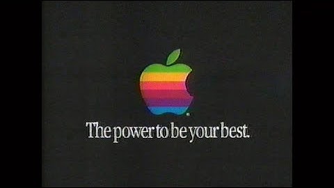 Apple Macintosh Computer Commercial (1989)