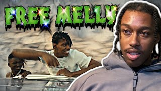 YNW BSlime - Free Melly ft. DC The Don (Official Music Video)∕🔥REACTION