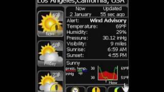 Elecont Weather for Windows Mobile screenshot 5