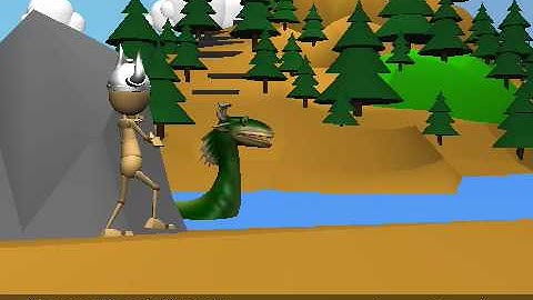 Viking Stewie Monster Jump - Blocking