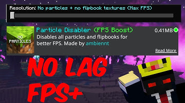 NO Particle Mod in MCPE 1.21