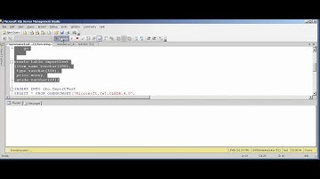 introduction to sql server 2008 openrowset , open query, linked server