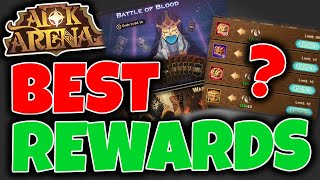 Battle of Blood Mechanics and Best rewards for Warrior's Glory // AFK ARENA Event Guide screenshot 1
