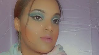 Maquillaje DRAMÁTICO azul 🐋// Fácil 👏 - ITS DOMINICAN GIRL