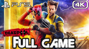 DEADPOOL PS5 Gameplay Walkthrough FULL GAME (4K 60FPS) No Commentary