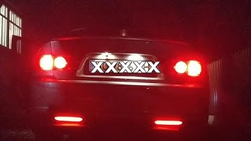 Accord 7 / Acura TSX (2006) - Rear bumper reflectors LED lights