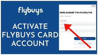 How To Activate Flybuys Card Account 2023? screenshot 3