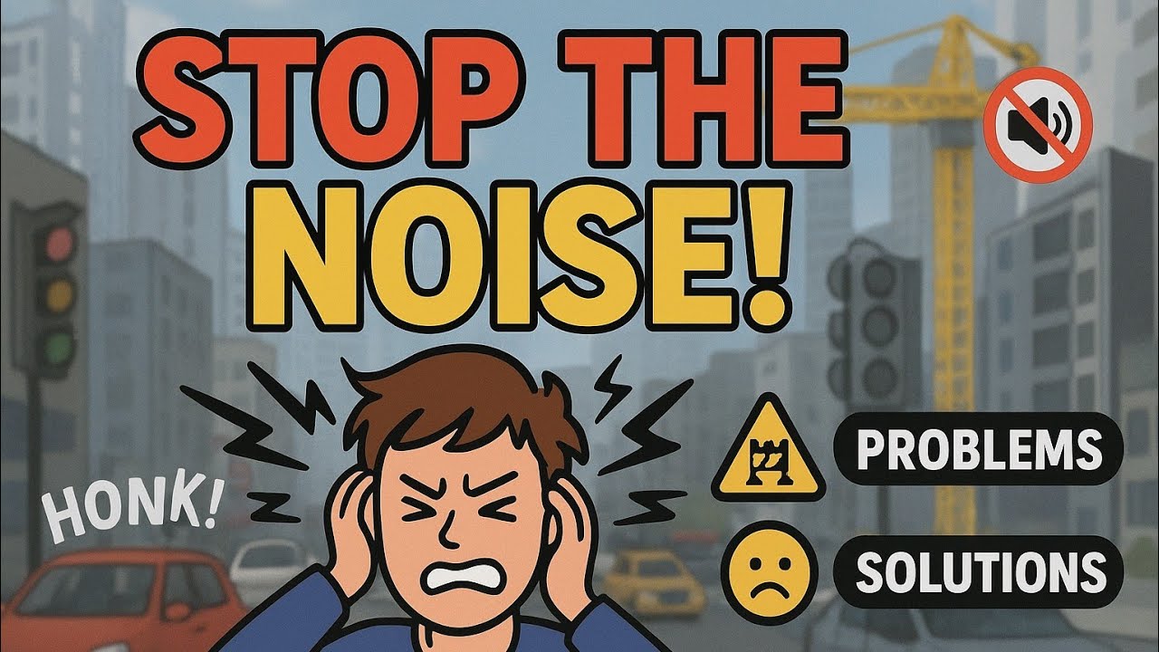 Idea GENERATION ON noise in cities- causes Problems solutions