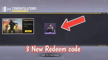 3 New Working Redeem code codm 2023 | cod Mobile Redeem code | codm Redeem code 2023 Garena