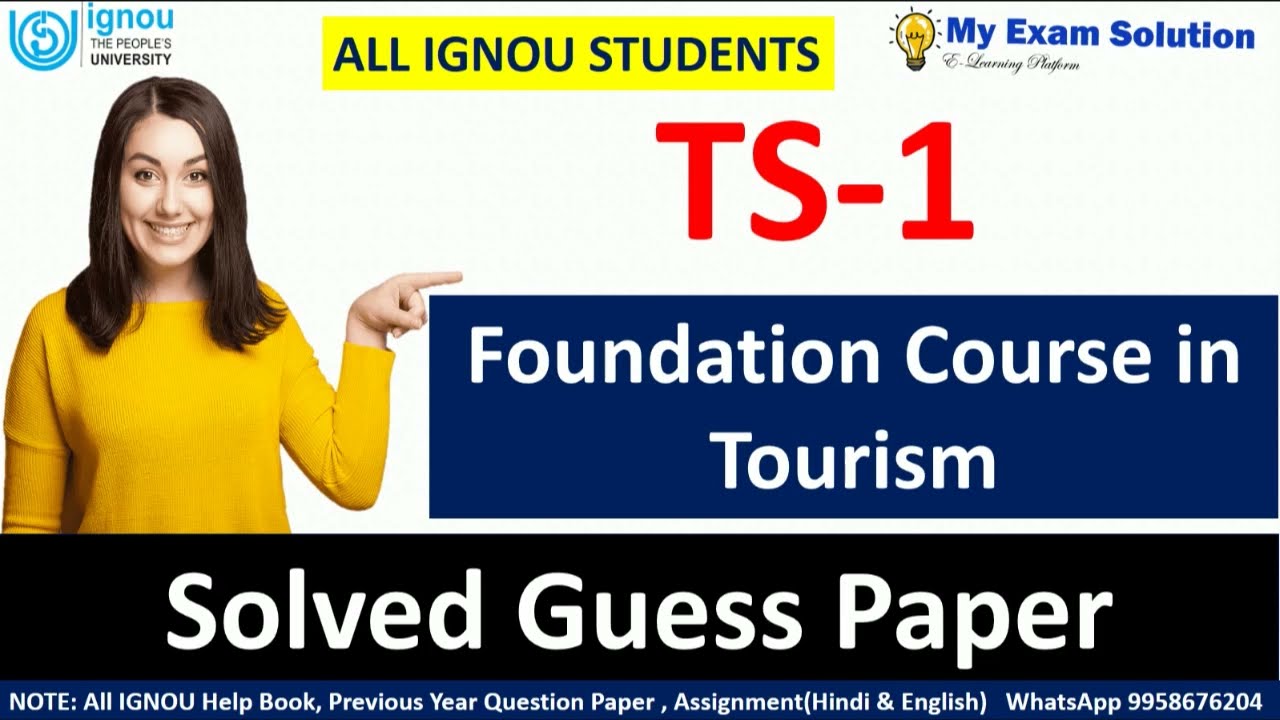 IGNOU TS -1 Solved Guess Paper | In English | IGNOU Exam Guess Paper