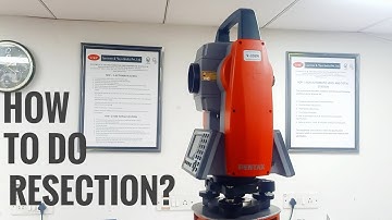 PENTAX TOTAL STATION V100 SERIES (MODEL -V102NL)  | HOW TO DO RESECTION V100 ?