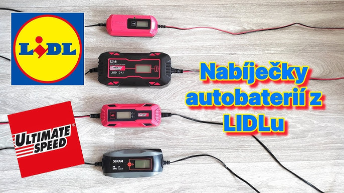 Ultimate Speed Car/Motorcycle Battery Charger ULGD 5.0 D2 6V/12V with LCD  Screen