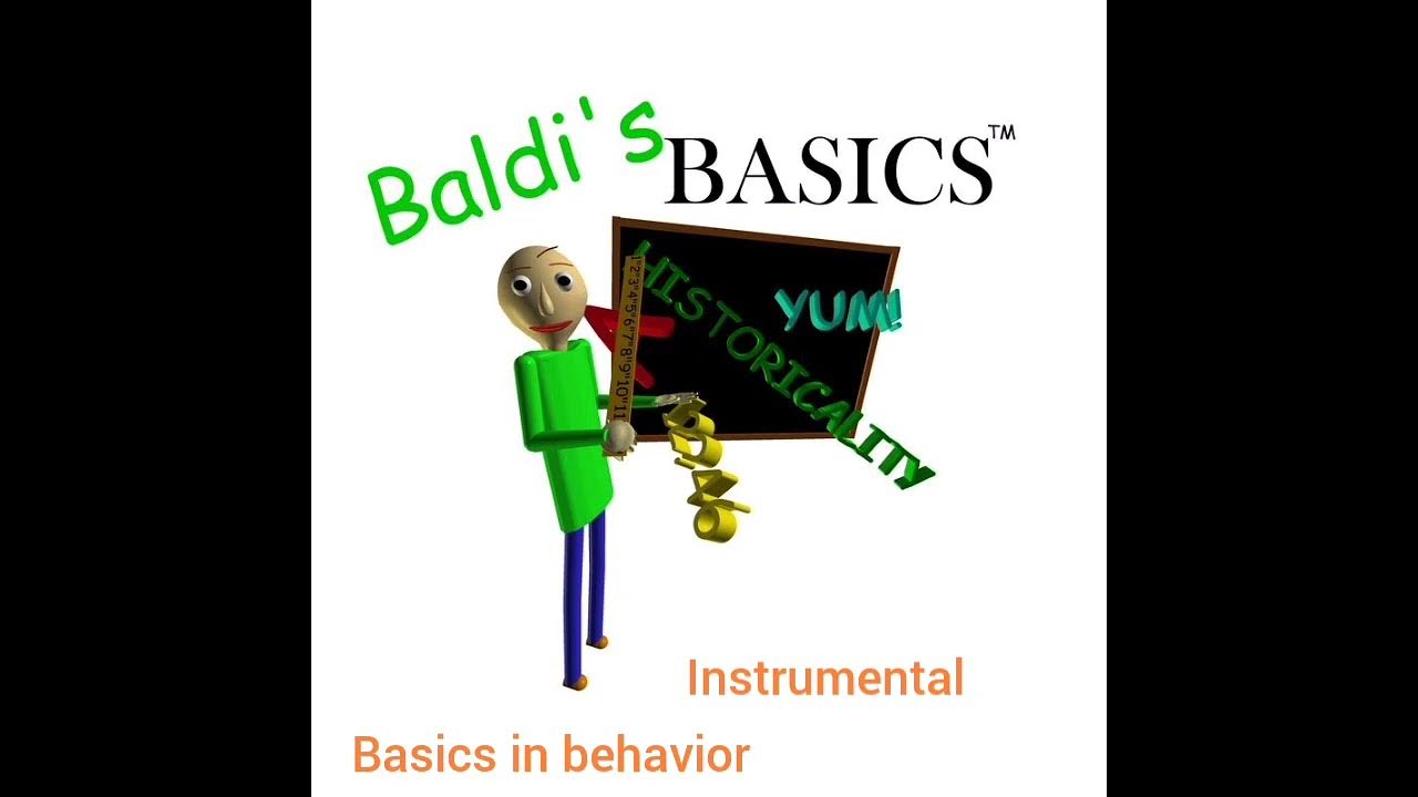 Basics in behavior the living. БАЛДИ И его примеры. Секреты БАЛДИ. Карта Baldis Basics. Baldi Basics заставка.