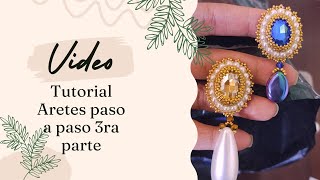 VIDEO TUTORIAL  ARETES  ARTESANAL EN MOSTACILLA