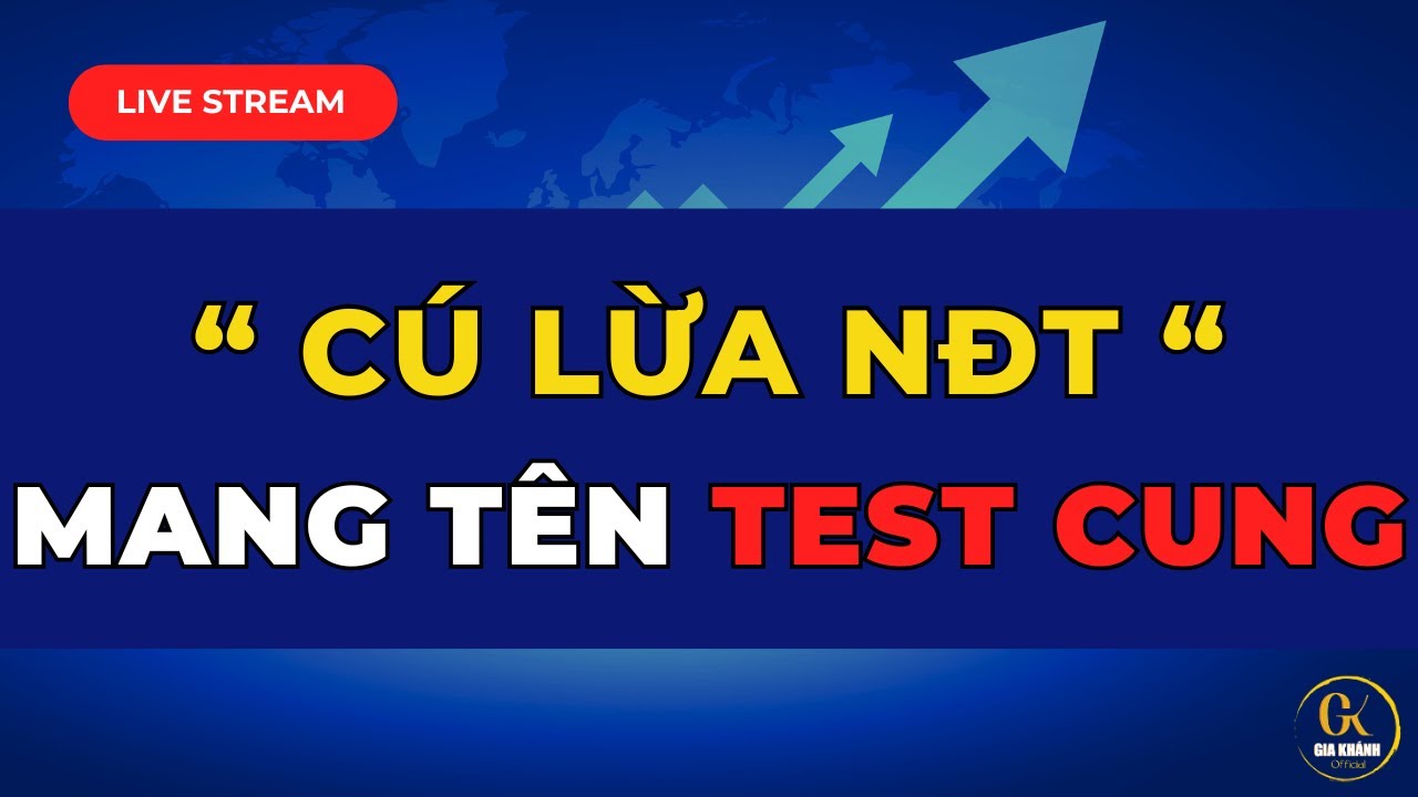 Outline Video 🔴 LIVE STREAM (SỐ ĐẶC BIỆT CHO THÁNG 4): VNINDEX ĐANG TẠO 1 CÚ LỪA SIÊU LỚN MANG TÊN TEST CUNG!