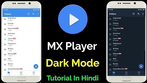 How To Enable Dark Mode In Mx Player App (Hindi) | Mx Player Me Dark Theme Kaise Enable Kare