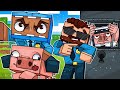 I Made A Police Station and Pretended To Be A Cop... - Minecraft