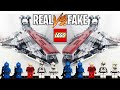 Fake lego star wars 8039 venatorclass republic attack cruiser real vs fake
