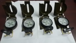 ভূমি জরিপের আধুনিক যন্ত্রপাতি, lensatic compass, laser distance meter, tap