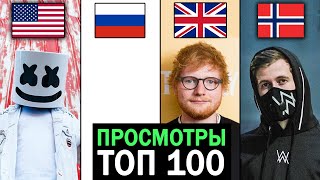 ТОП 100 МИРОВЫХ клипов по ПРОСМОТРАМ | Февраль 2020 | Лучшие зарубежные песни и хиты