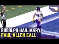 Paul allens call of the kyle rudolph hail mary catch
