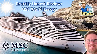 Brutally Honest Review: MSC World Europa 7-Day Mediterranean Cruise | MSC's Largest Ship Exposed!