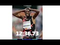 World record 5000m mr hagos gebrhiwet of ethiopia ran the 2nd fastest 5km berhe highlights