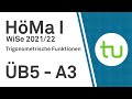 Trigonometrische Funktion - TU Dortmund, Höhere Mathematik I (BCI/BW/MLW)