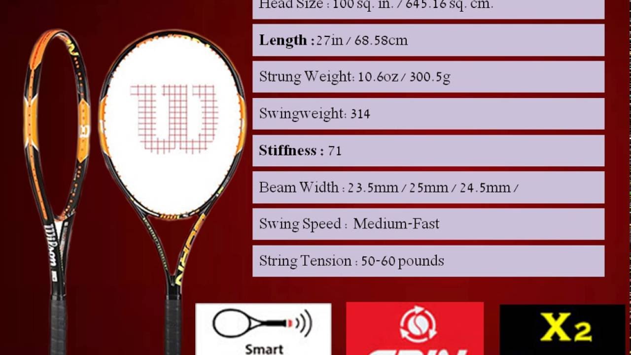 wilson burn 100 specs