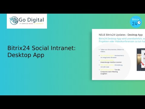 NEUES Update Bitrix24 Social Intranet: Desktop App