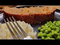 THE BEST GLAZED MEATLOAF MADE WITH GROUND TURKEY