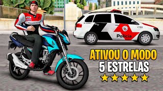 PILOTO 46 ATIVOU O MODO 5 ESTRELAS NA QUEBRADA 🙅🏽‍♂️🥇 GTA SAN ANDREAS